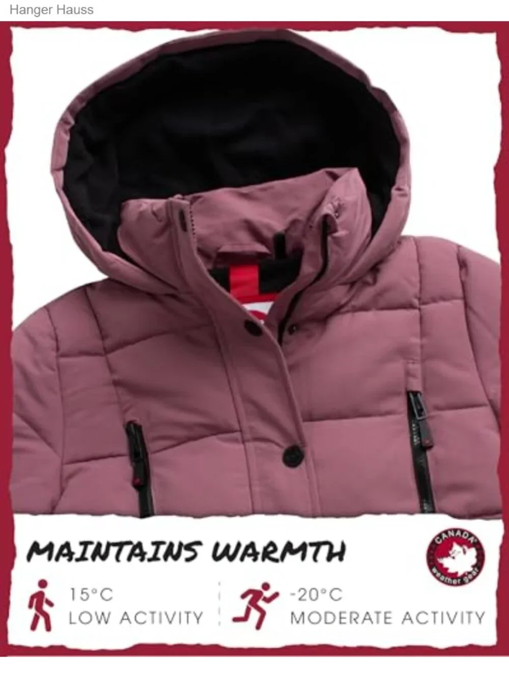 Girls Winter Puffer Coat Stadium Length Quilted Insulated Water Resistant